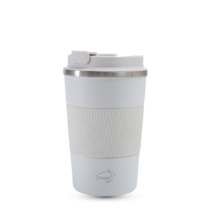 Saywhat Coffeemug To Go White Wave 380 ml - Thermos koffiebeker