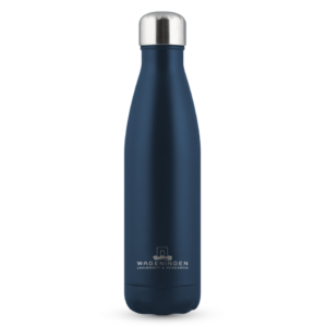 Wageningen University & Research fles - Deep Sea Blue