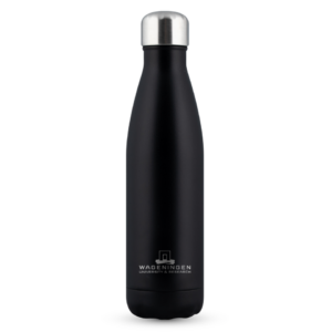 Wageningen University & Research fles - Midnight Black